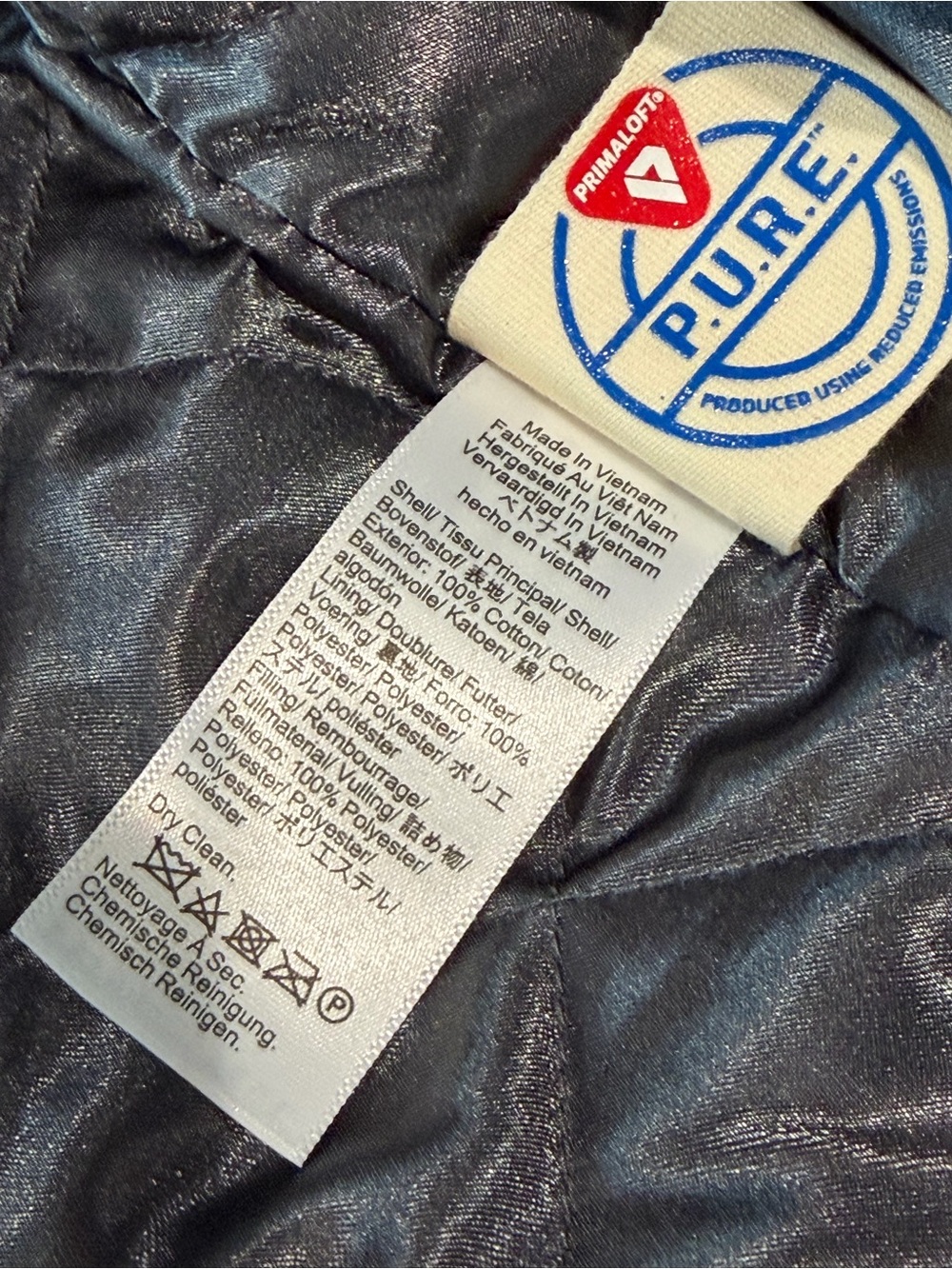 J.Crew Cropped Barn Jacket Black Ripstop Cotton Medium - Picture 9 of 10
